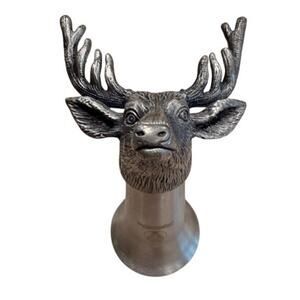 Jägermeister Stag Head Shot Glass – Pewter Collector’s Barware – Rare Design